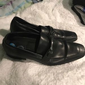 PERRY ELLIS LEATHER SHOES MENS